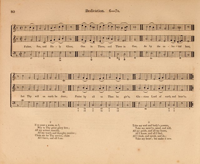 Harmonia Sacra: a Compilation of Psalm and Hymn Tunes [from the most celebrated European masters] page 80