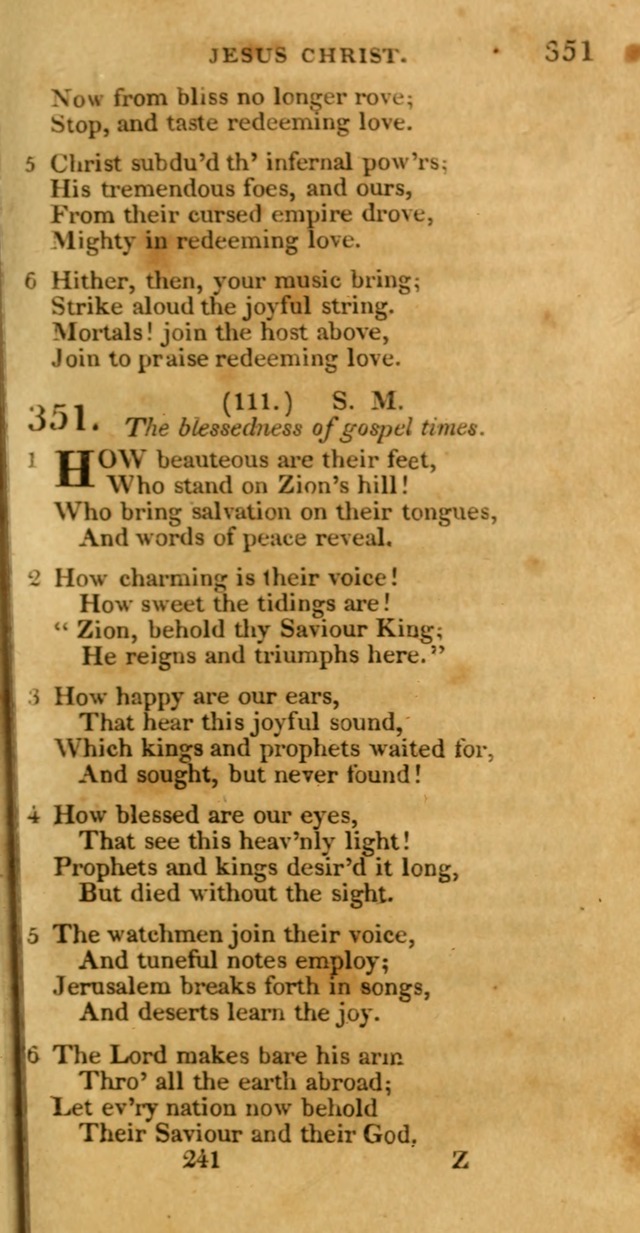 Hymns, Selected and Original: for public and private worship (1st ed.) page 241