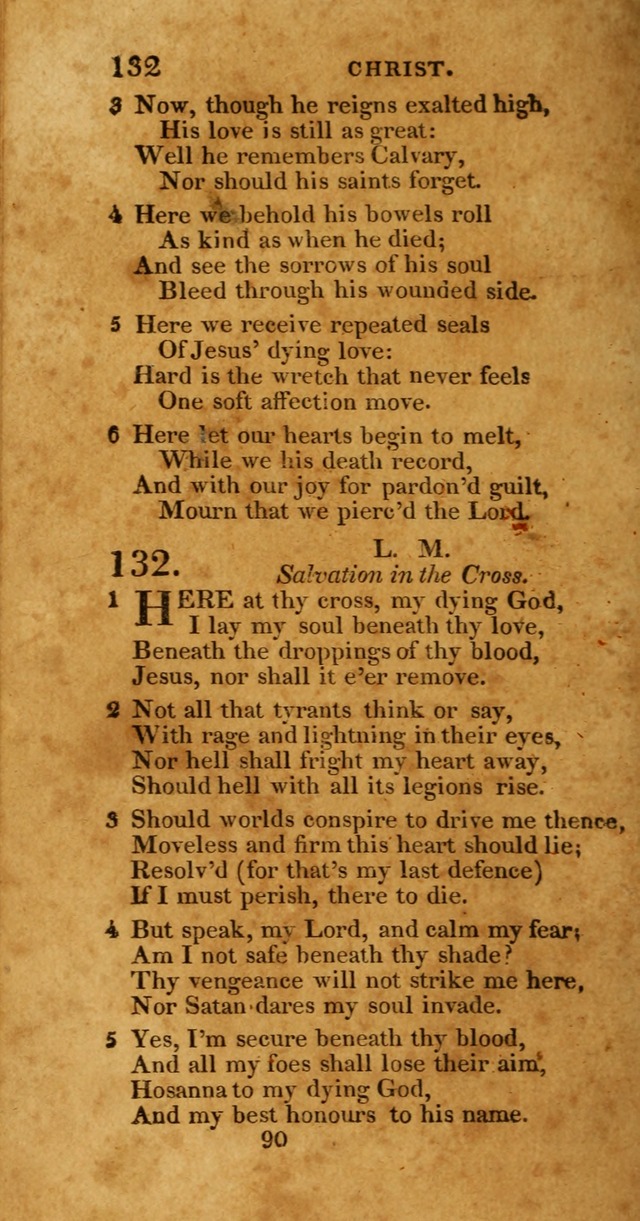 Hymns, Selected and Original: for public and private worship (1st ed.) page 90