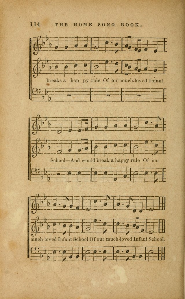 Home Song Book, prepared for the use of the Children of the Home for the Friendless page 102