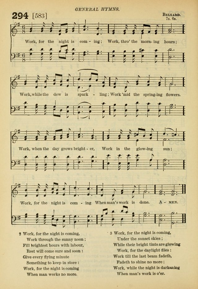 A Hymnal and Service Book for Sunday Schools, Day Schools, Guilds, Brotherhoods, etc. page 207