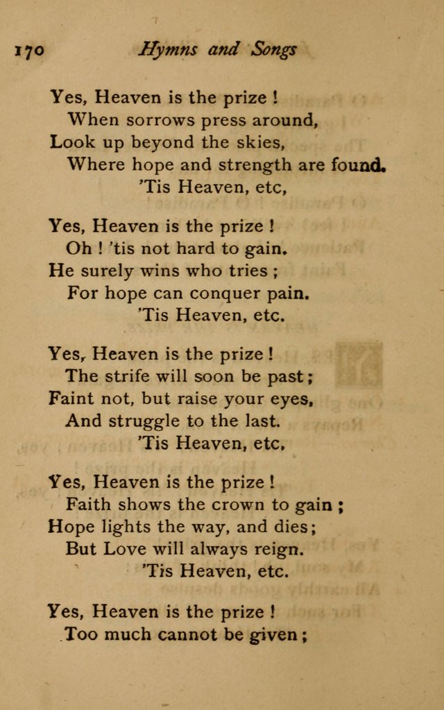 Hymns and Songs for Catholic Children page 170