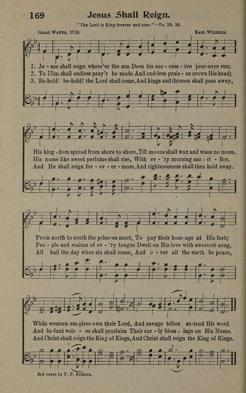 Hymns of the Second Coming of Our Lord Jesus Christ 169. Jesus shall reign  where'er the sun | Hymnary.org