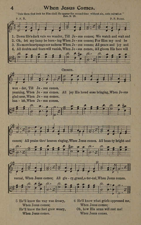 Hymns of the Second Coming of Our Lord Jesus Christ page 4