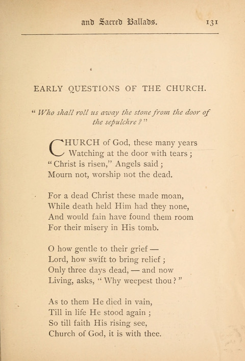 Holy Songs, Carols, and Sacred Ballads page 131