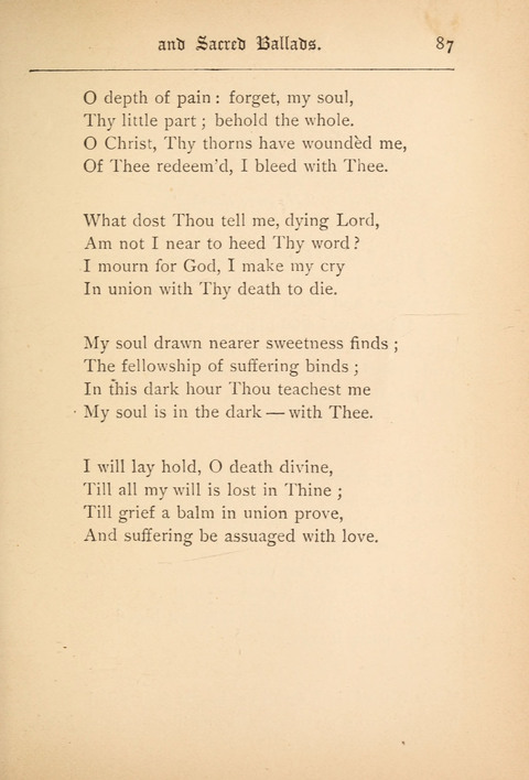 Holy Songs, Carols, and Sacred Ballads page 87