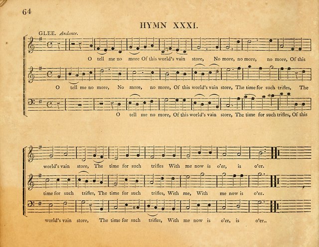 Hymns, Suitable for the Devotion of  Families and Churches: selected from various authors page 64