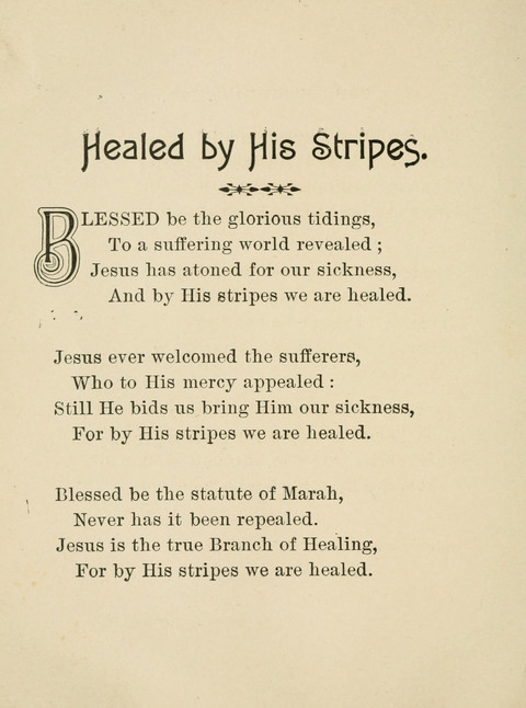 Hymns and Song of the Four-Fold Gospel and the Fullness of Jesus page 66