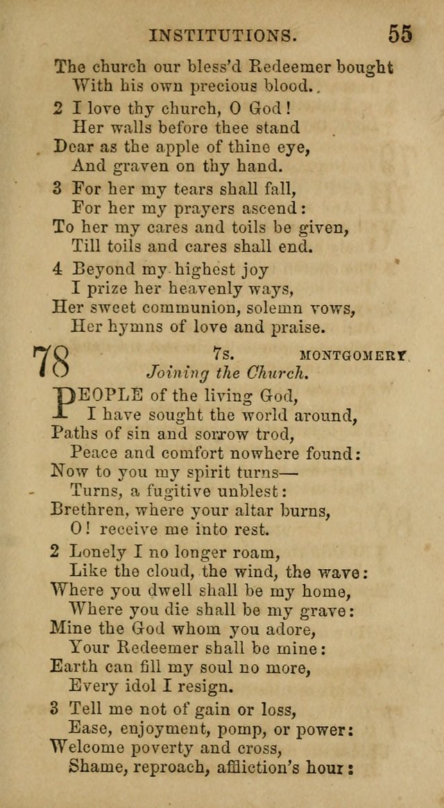 Hymns for Schools and Families, Specailly Designed for the Children of the Church page 62