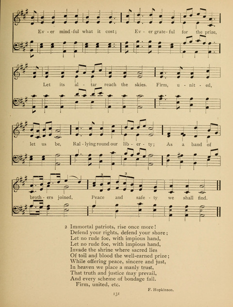 High School Hymnal: a collection of Psalms and Hymns for the use of High Schools and Seminaries page 123