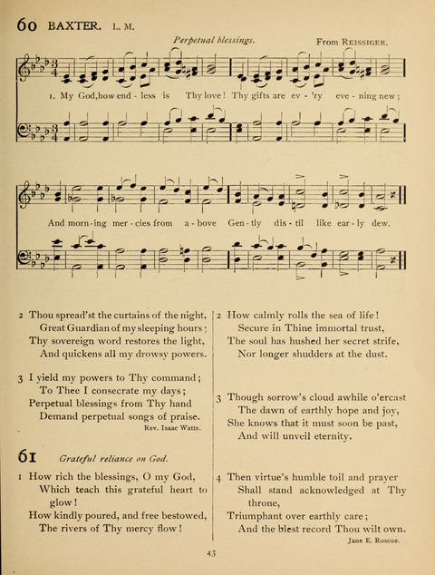 High School Hymnal: a collection of Psalms and Hymns for the use of High Schools and Seminaries page 35