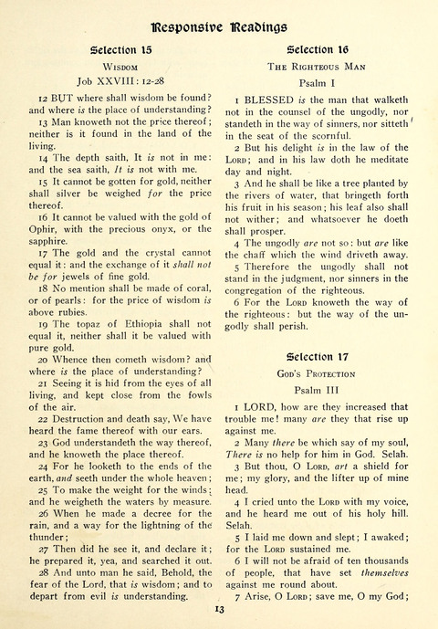 The Haverford School Hymnal: for use in The Haverford School page 22