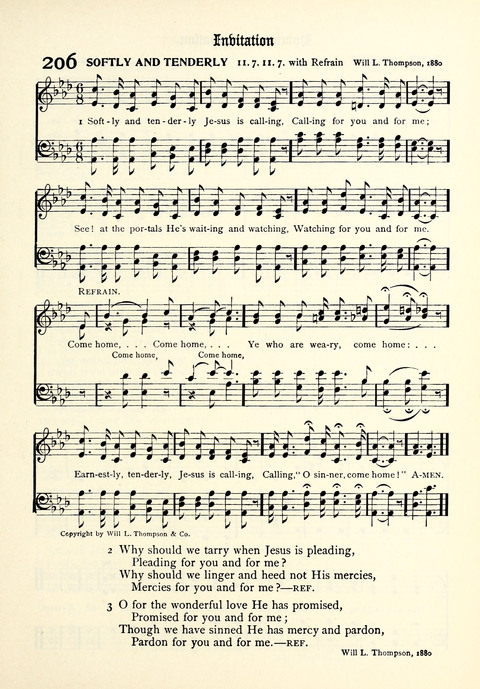 The Haverford School Hymnal: for use in The Haverford School page 262
