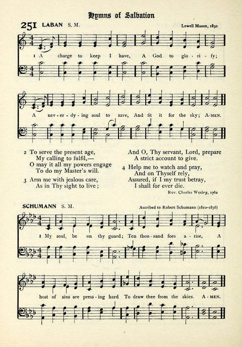 The Haverford School Hymnal: for use in The Haverford School page 299
