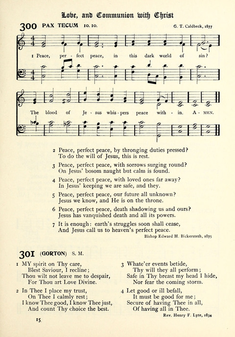 The Haverford School Hymnal: for use in The Haverford School page 334