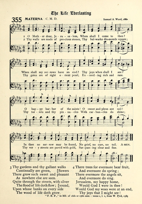 The Haverford School Hymnal: for use in The Haverford School page 376