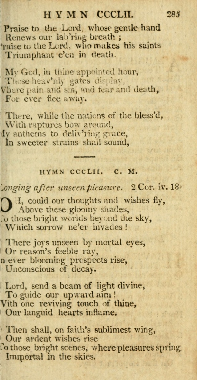 The Hartford Selection of Hymns from the most approved authors to which are added, a number never before published. page 300