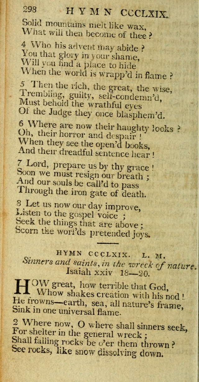 The Hartford Selection of Hymns from the most approved authors to which are added, a number never before published. page 313