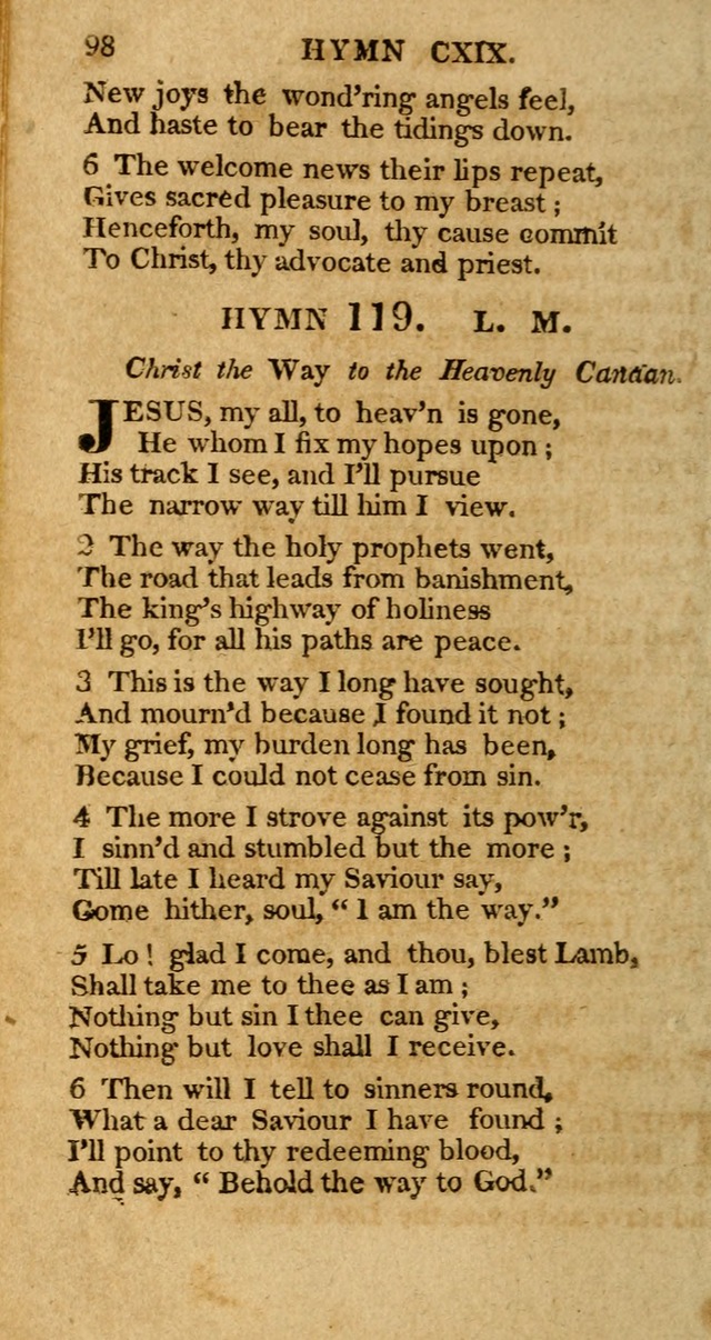 The Hartford selection of hymns, from the most approved authors: to which are added, a number never before published page 103
