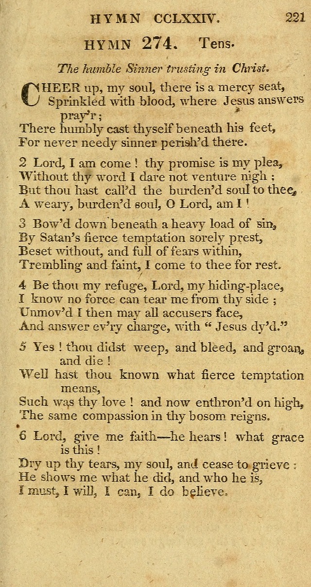 The Hartford selection of hymns, from the most approved authors: to which are added, a number never before published page 226