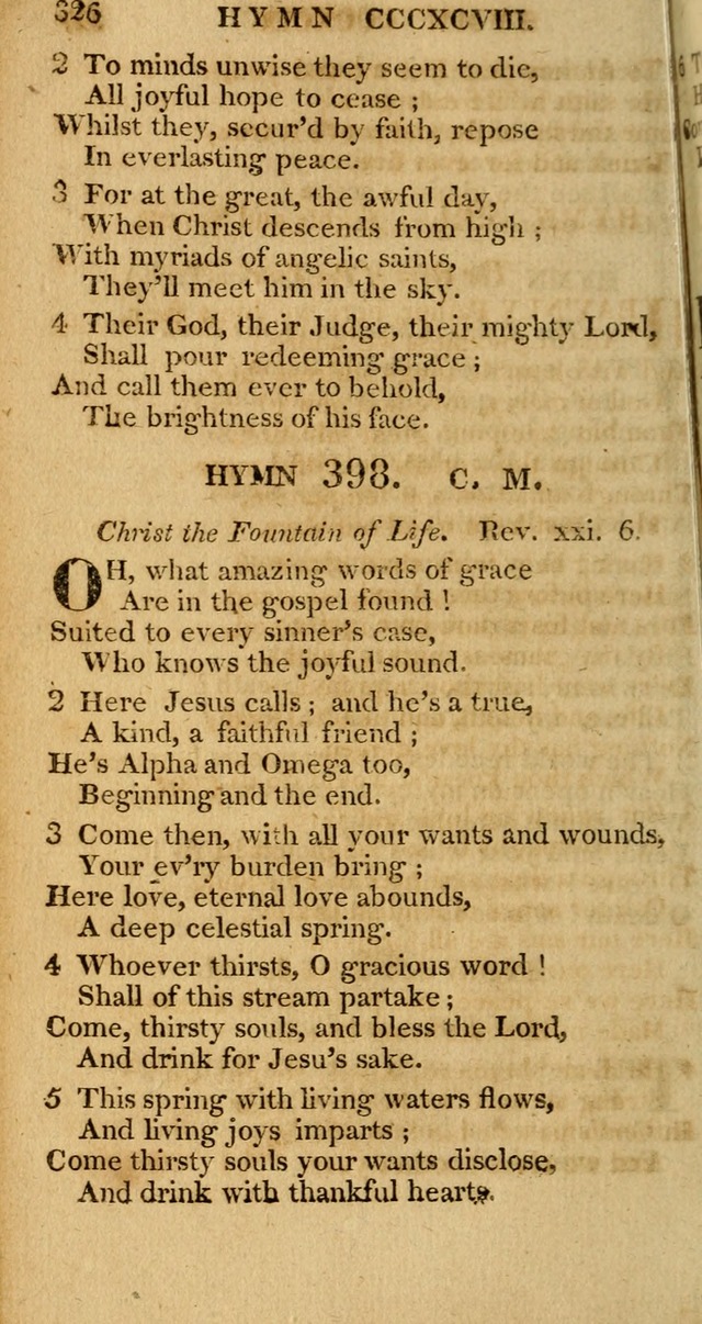 The Hartford selection of hymns, from the most approved authors: to which are added, a number never before published page 331