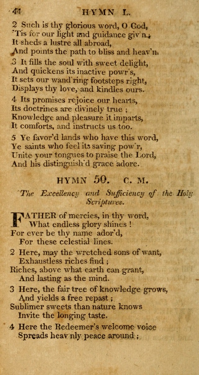 The Hartford selection of hymns, from the most approved authors: to which are added, a number never before published page 49