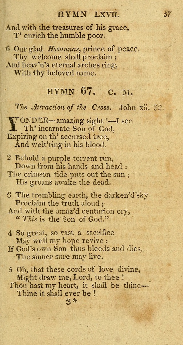 The Hartford selection of hymns, from the most approved authors: to which are added, a number never before published page 62