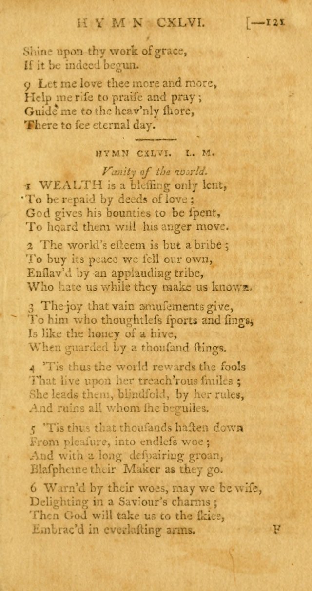 The Hartford Selection of Hymns from the Most Approved Authors: to which are added a number never before published page 126