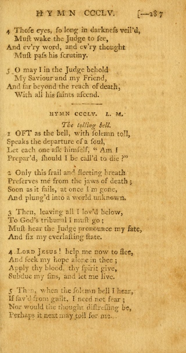 The Hartford Selection of Hymns from the Most Approved Authors: to which are added a number never before published page 292