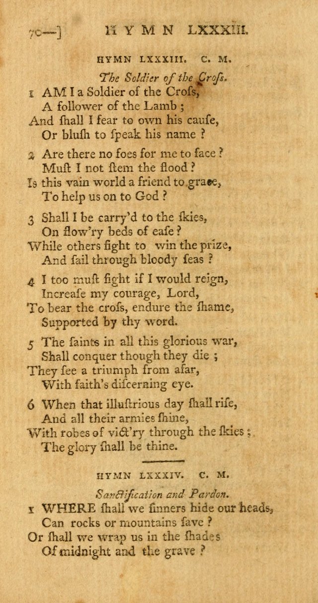 The Hartford Selection of Hymns from the Most Approved Authors: to which are added a number never before published page 75