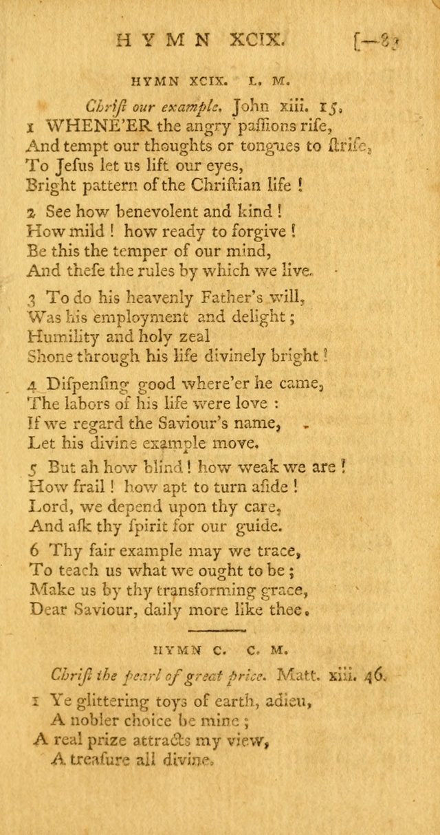 The Hartford Selection of Hymns from the Most Approved Authors: to which are added a number never before published page 88