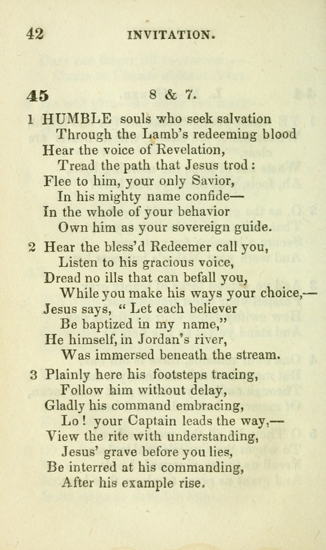 Hymns for Social Meetings page 42