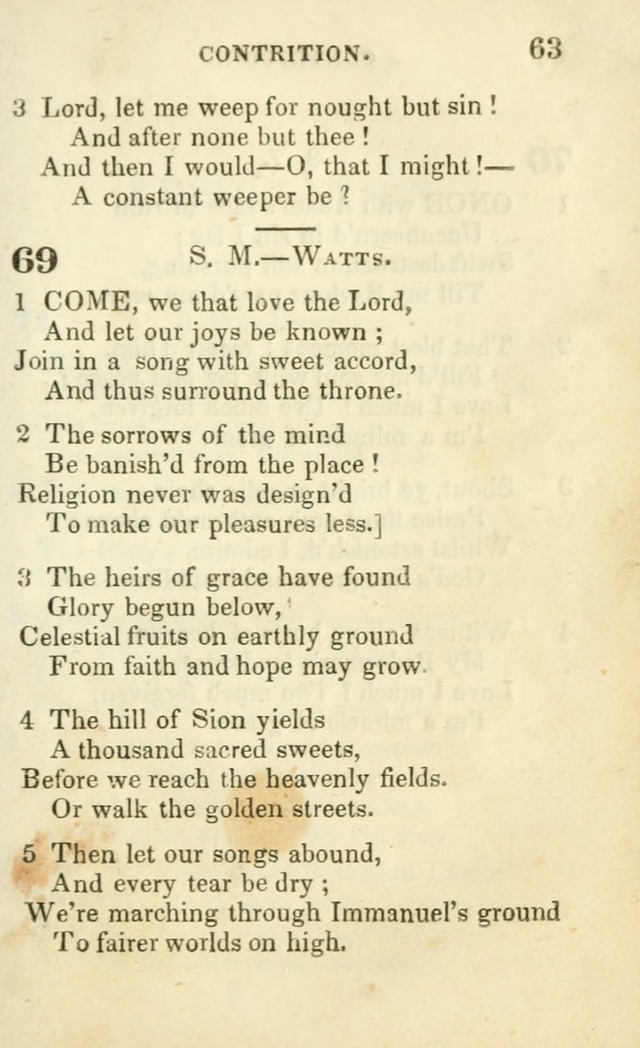 Hymns for Social Meetings page 63