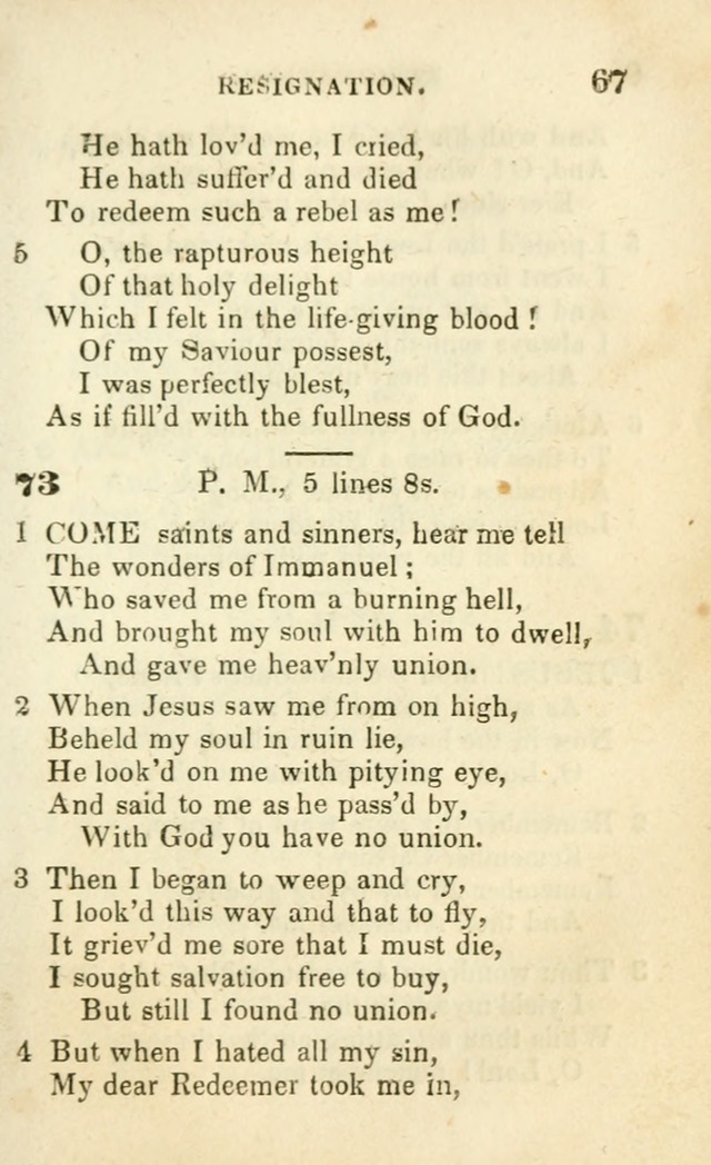 Hymns for Social Meetings page 67
