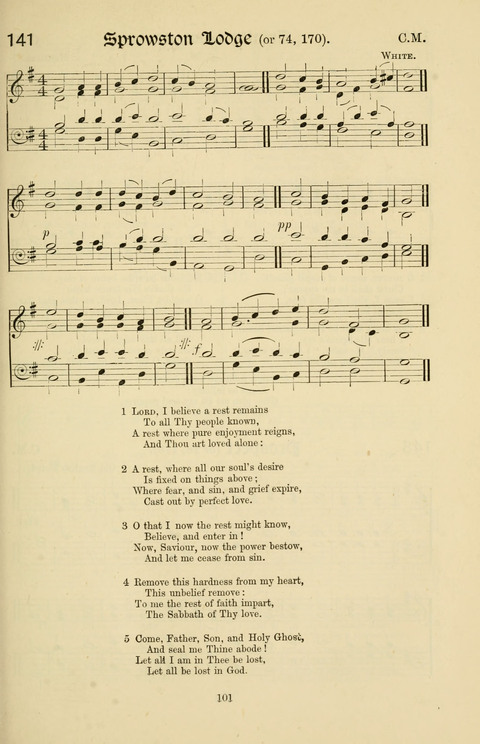 Hymns and Songs: for Mission Services and Conventions, with tunes (Enlarged ed.) page 101