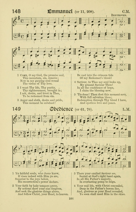 Hymns and Songs: for Mission Services and Conventions, with tunes (Enlarged ed.) page 106