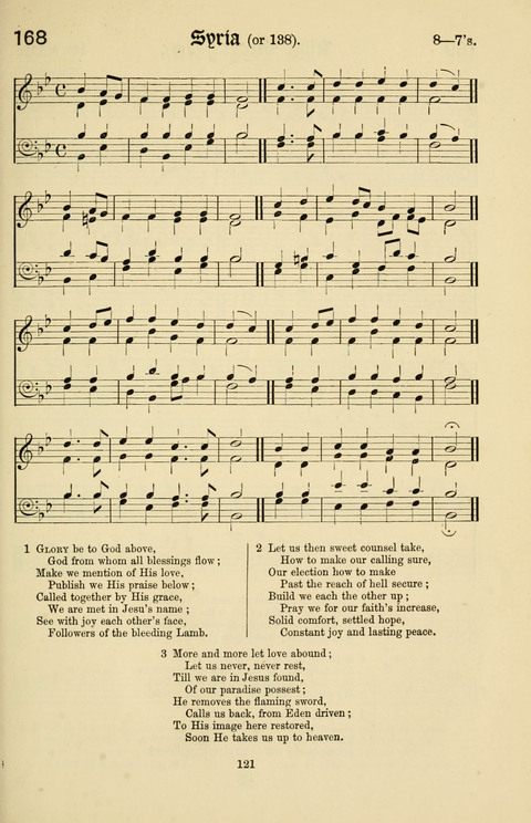 Hymns and Songs: for Mission Services and Conventions, with tunes (Enlarged ed.) page 121