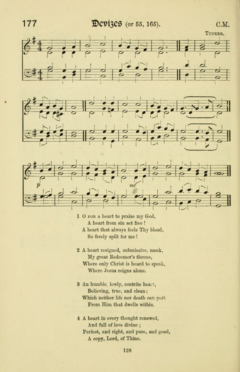 Hymns and Songs: for Mission Services and Conventions, with tunes (Enlarged ed.) page 128