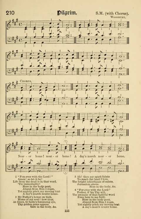 Hymns and Songs: for Mission Services and Conventions, with tunes (Enlarged ed.) page 155