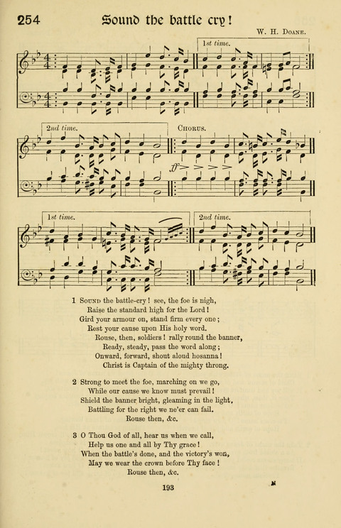 Hymns and Songs: for Mission Services and Conventions, with tunes (Enlarged ed.) page 193
