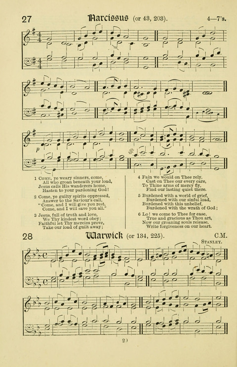 Hymns and Songs: for Mission Services and Conventions, with tunes (Enlarged ed.) page 20