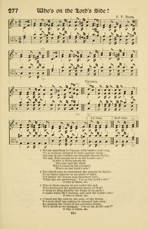 Hymns and Songs: for Mission Services and Conventions, with tunes (Enlarged ed.) page 215