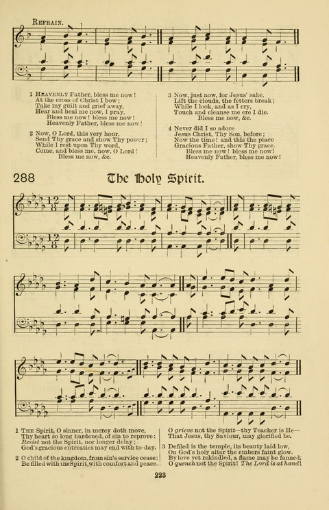 Hymns and Songs: for Mission Services and Conventions, with tunes (Enlarged ed.) page 223