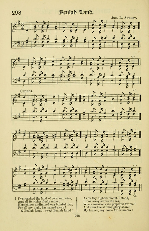 Hymns and Songs: for Mission Services and Conventions, with tunes (Enlarged ed.) page 228