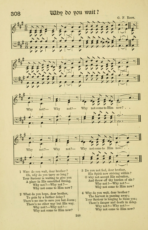 Hymns and Songs: for Mission Services and Conventions, with tunes (Enlarged ed.) page 248