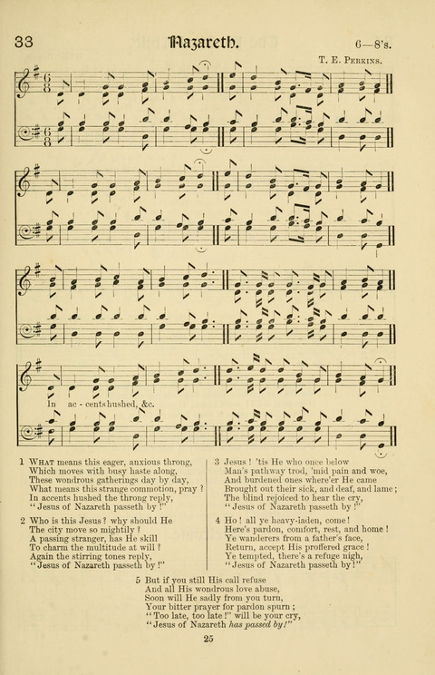 Hymns and Songs: for Mission Services and Conventions, with tunes (Enlarged ed.) page 25
