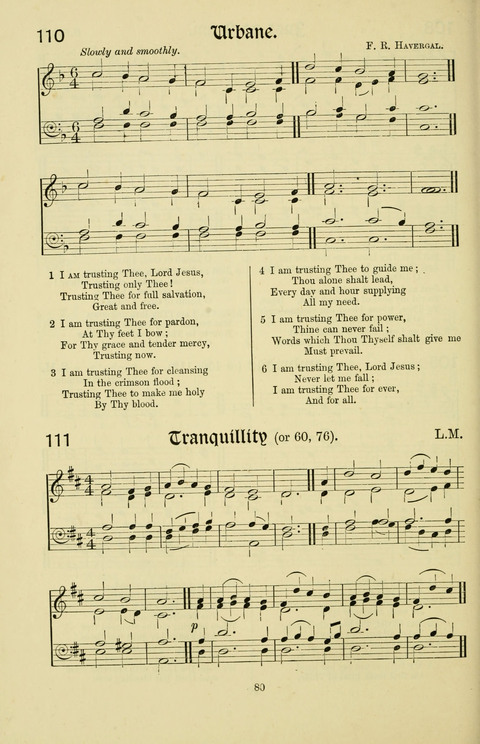 Hymns and Songs: for Mission Services and Conventions, with tunes (Enlarged ed.) page 80