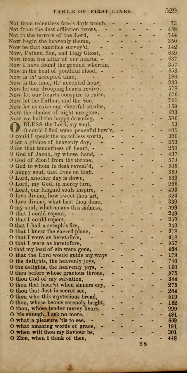 Hymns, Selected and Original, for Public and Private Worship page 533