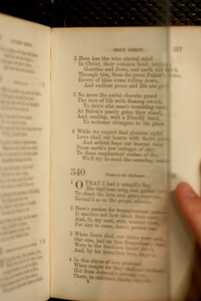 Hymns: selected and original, for public and  private worship (4th ed. 3rd rev. ed.) page 235