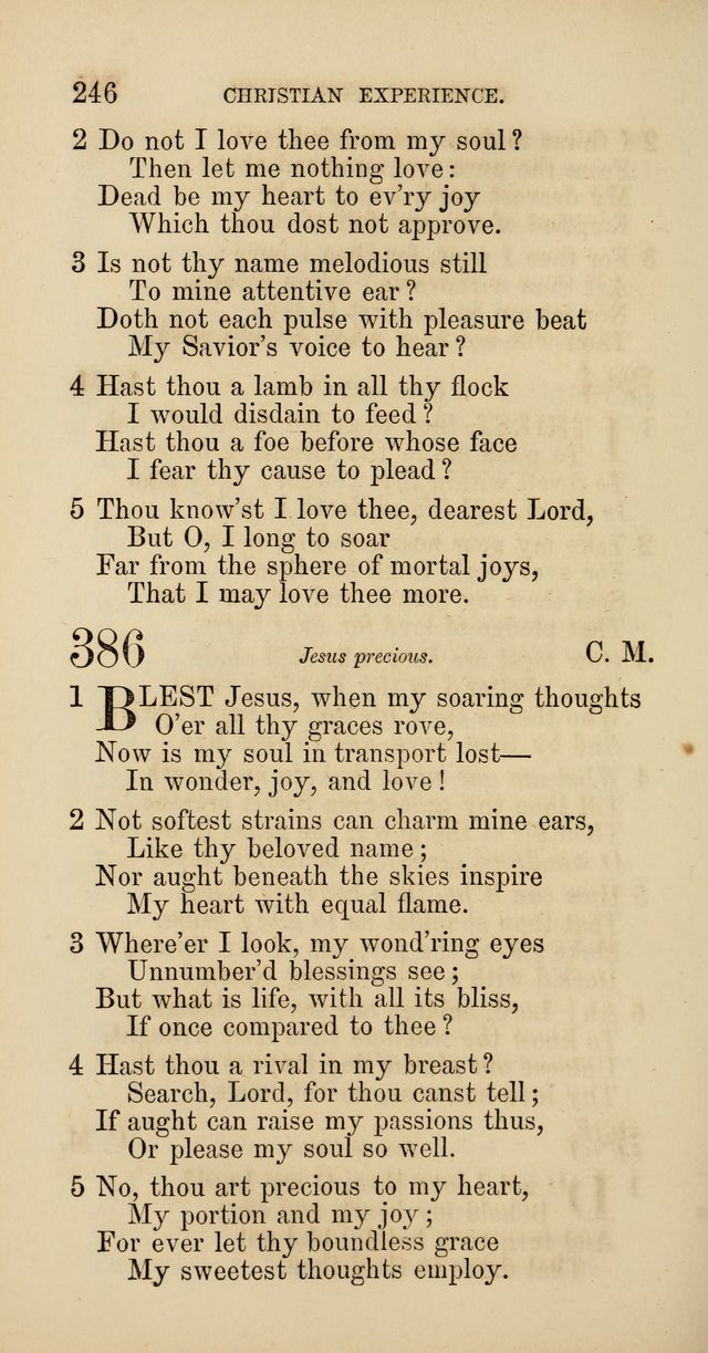 Hymns: selected and original, for public and  private worship (4th ed. 3rd rev. ed.) page 264